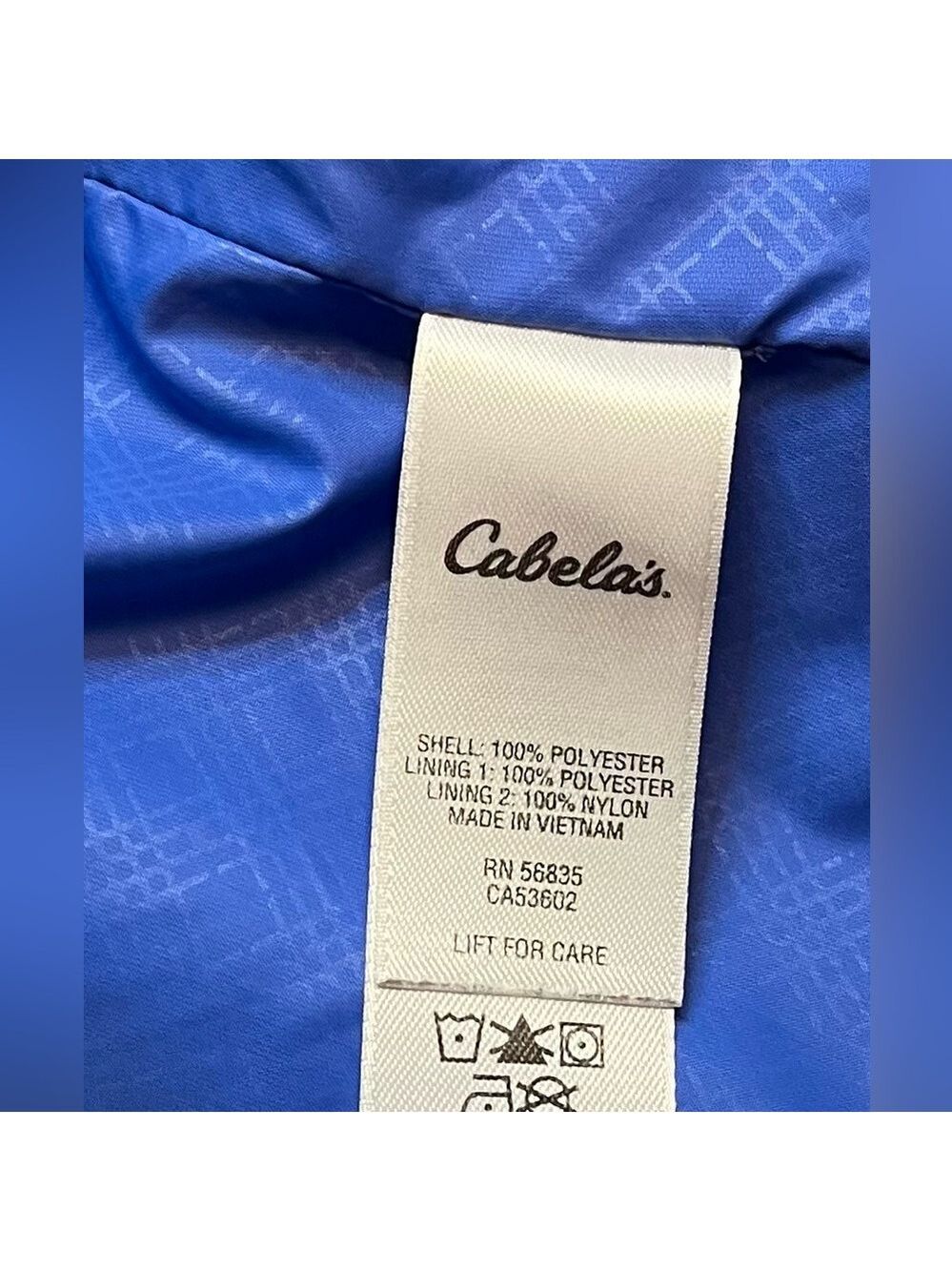 Cabela’s Men’s Black Insulated Jacket. Size 2XL - Picture 10 of 10